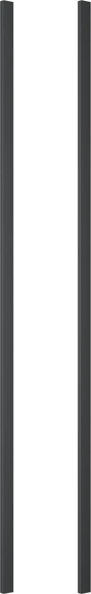 NEFF Z9802PFAY0 — боковые планки Flex Design для варочной панели, 52,6 см, Anthracite Grey